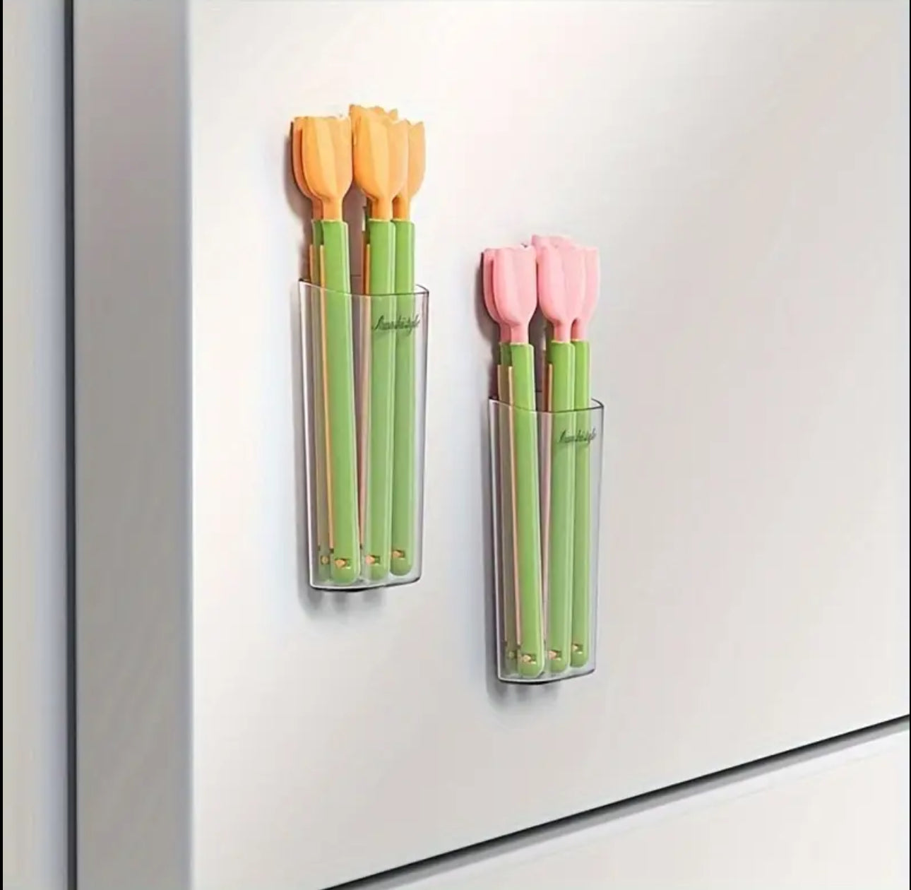 Magnetic Tulip Fridge Food Storage Clips