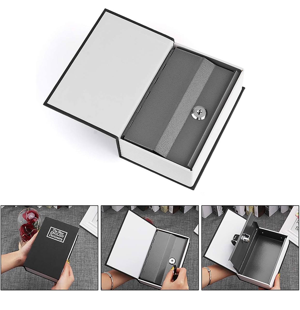 Hidden Dictionary Key Safe for documents, jewelry,money and treasures