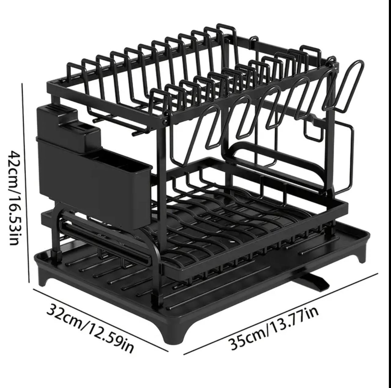 Classy high quality dish rack