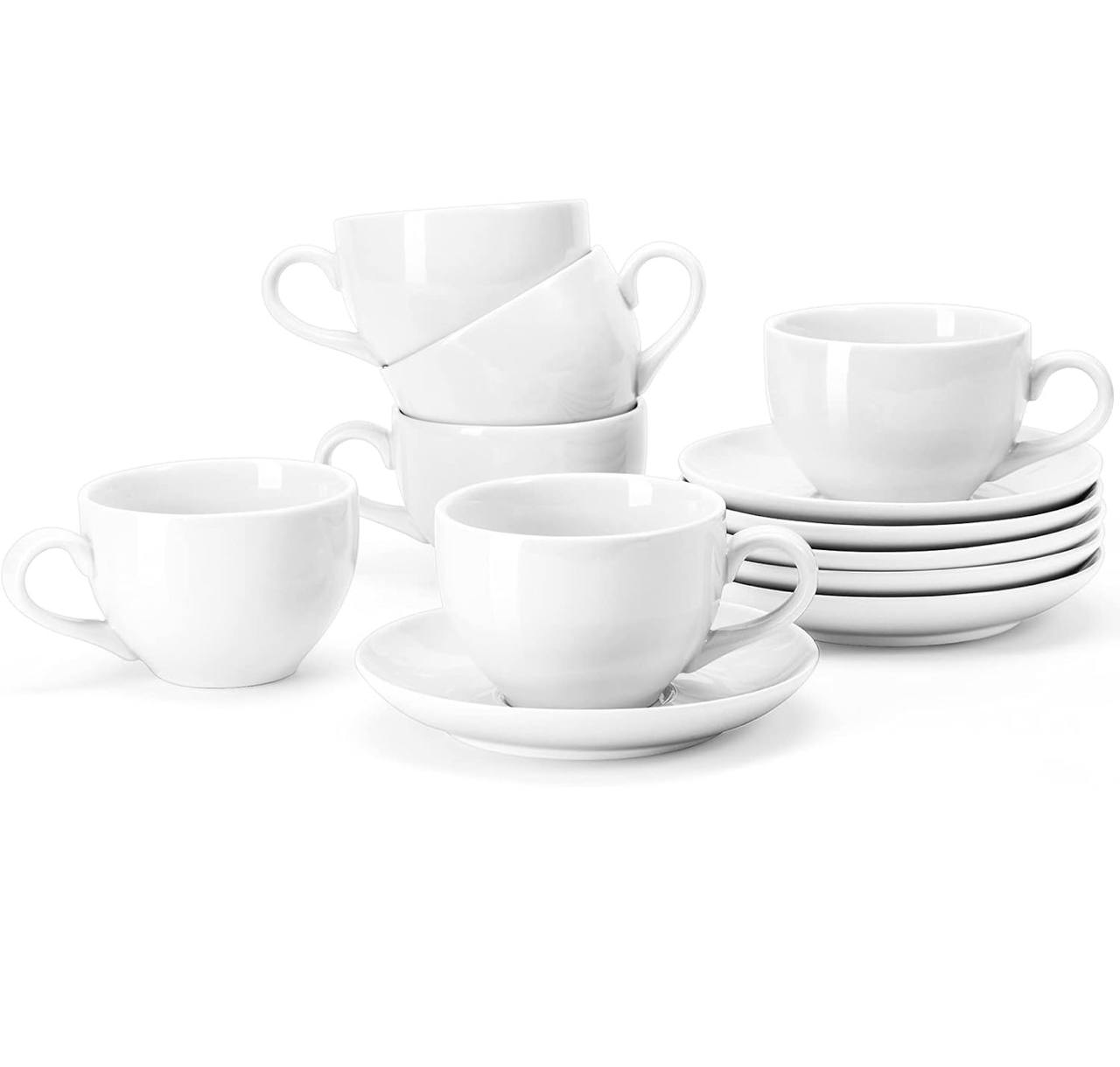 12PC saucers plus cups