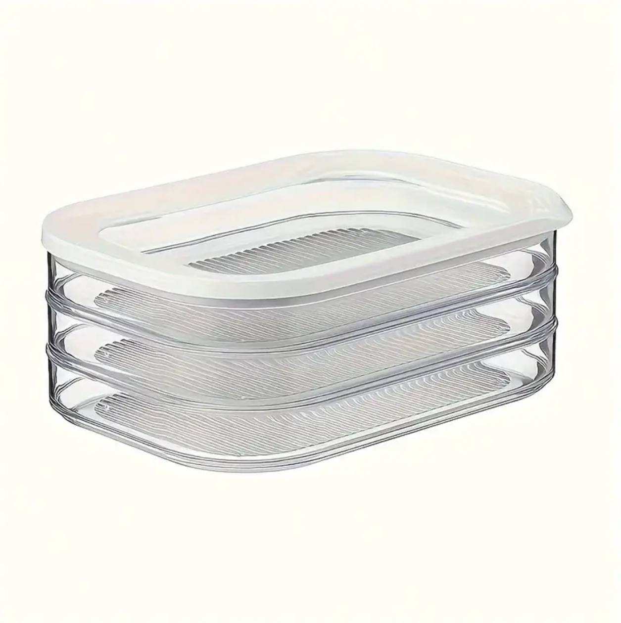 3 in 1 stackable bacon and cheese container