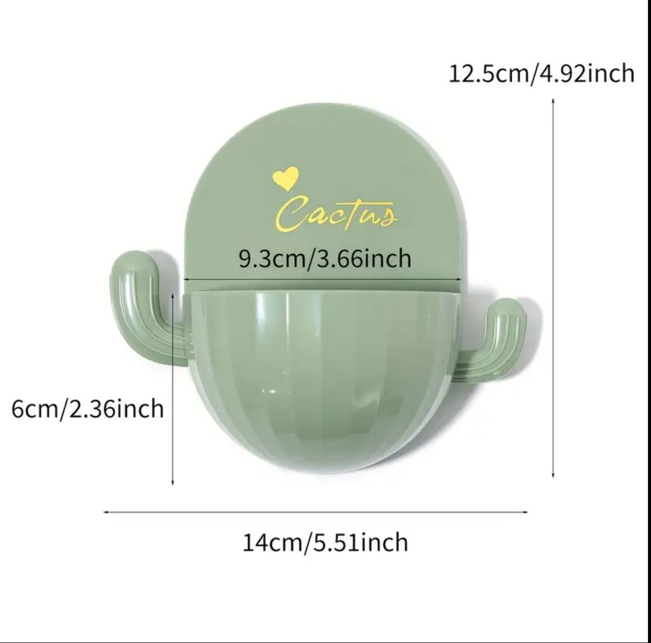 Wall Mounted Bathroom Container Holder with Hooks.