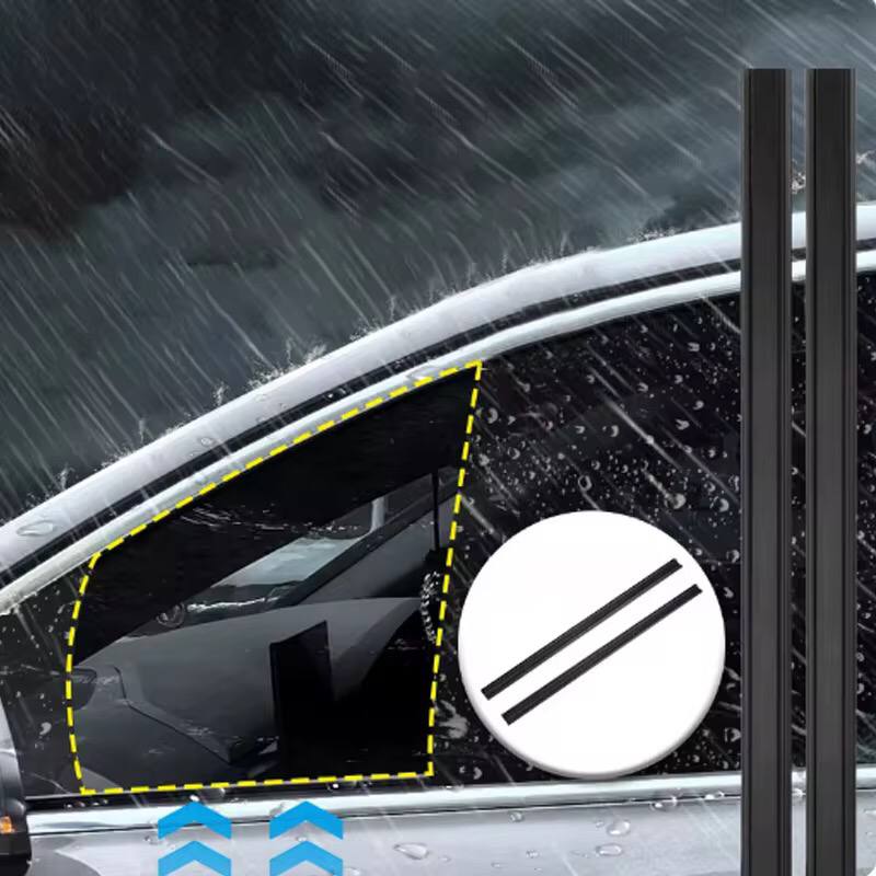 4 pcs Car Window Anti Fog Rainproof Window Protective Film
