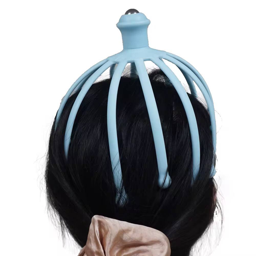 12 claws single steel ball head massagers