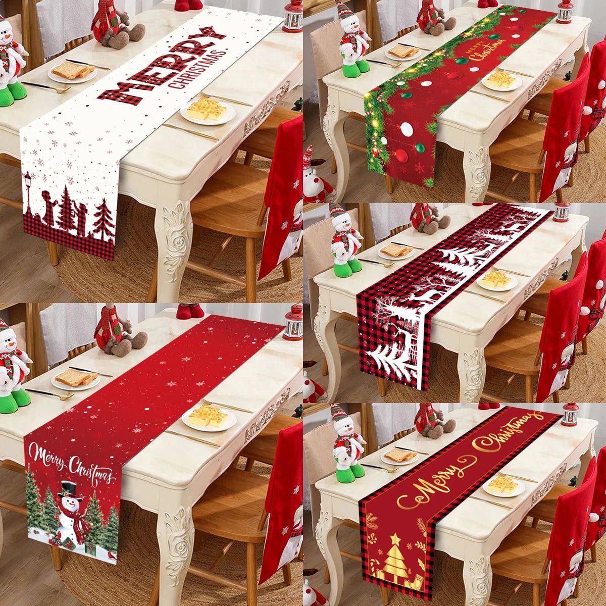 Christmas table runner