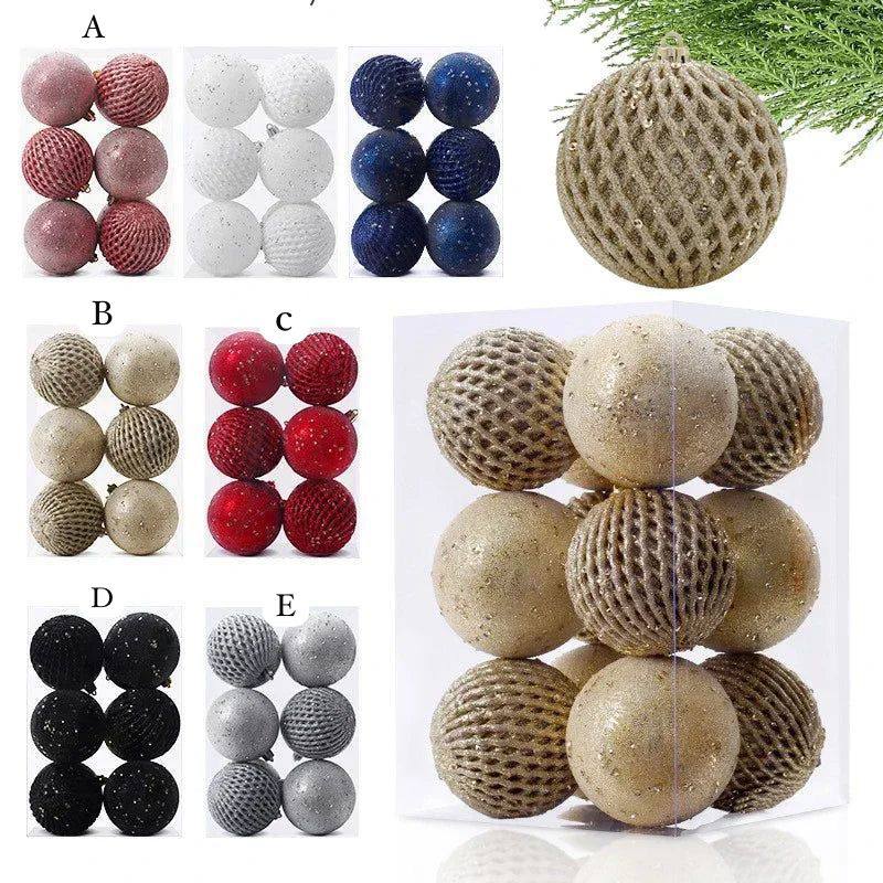 12pcs set christmas ball