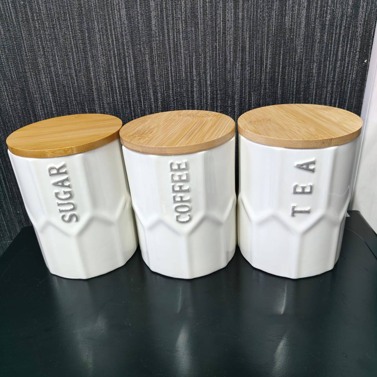 3 pcs set canisters code