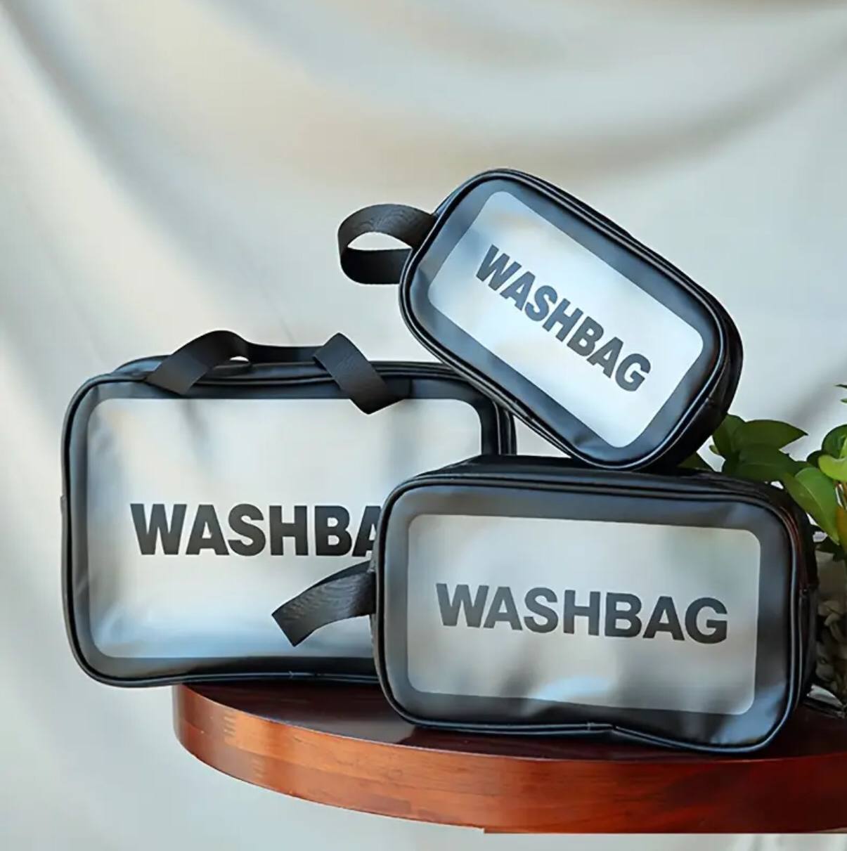 3pc wash bag pouch