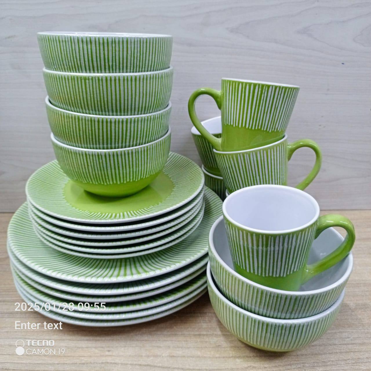 24pcs Ceramic dinner set