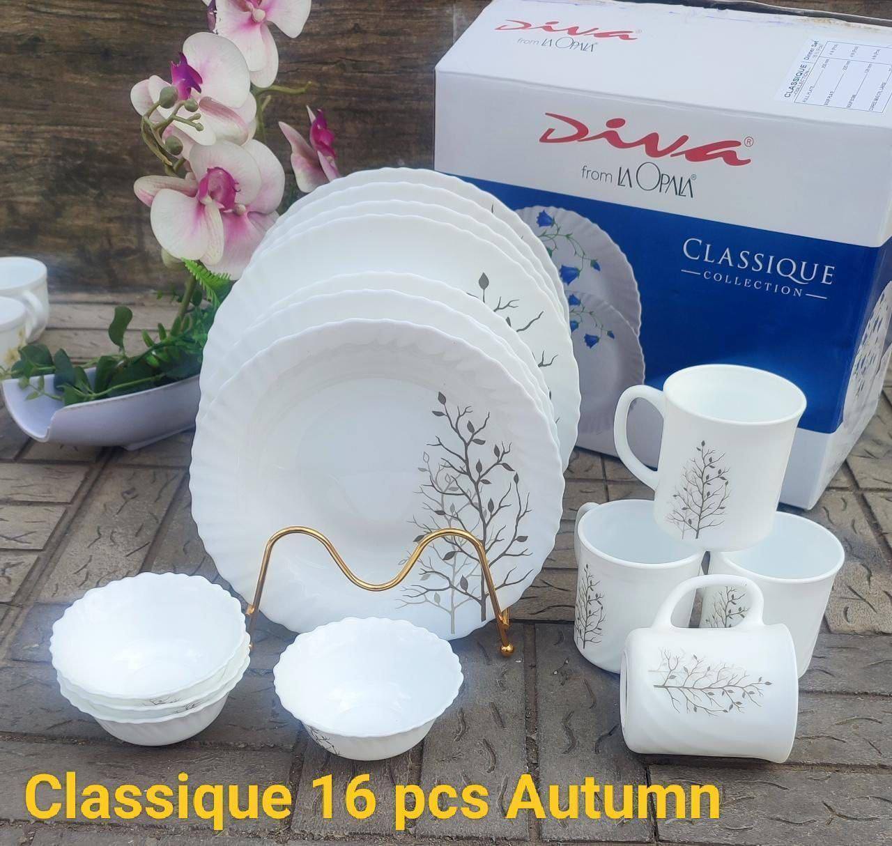 16pcs Round dinner set