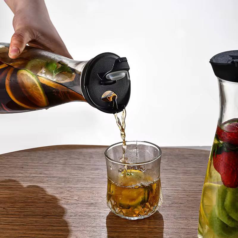 3 pcs set glass water pitcher