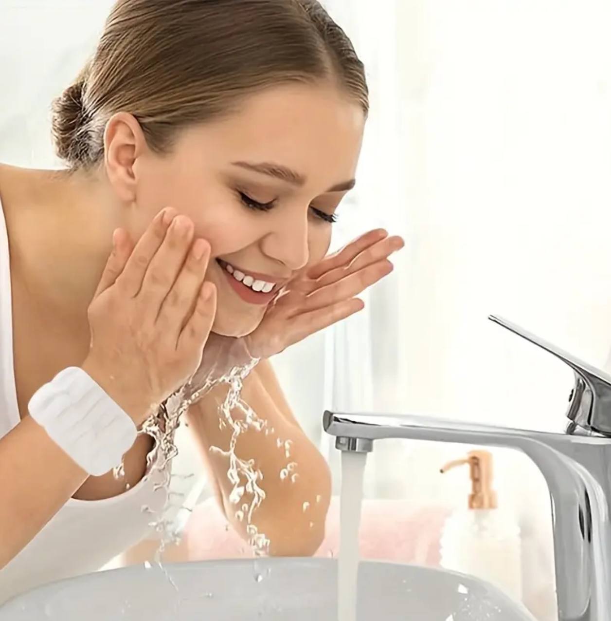 2pcs One Pair Wash Face and Wrist Band