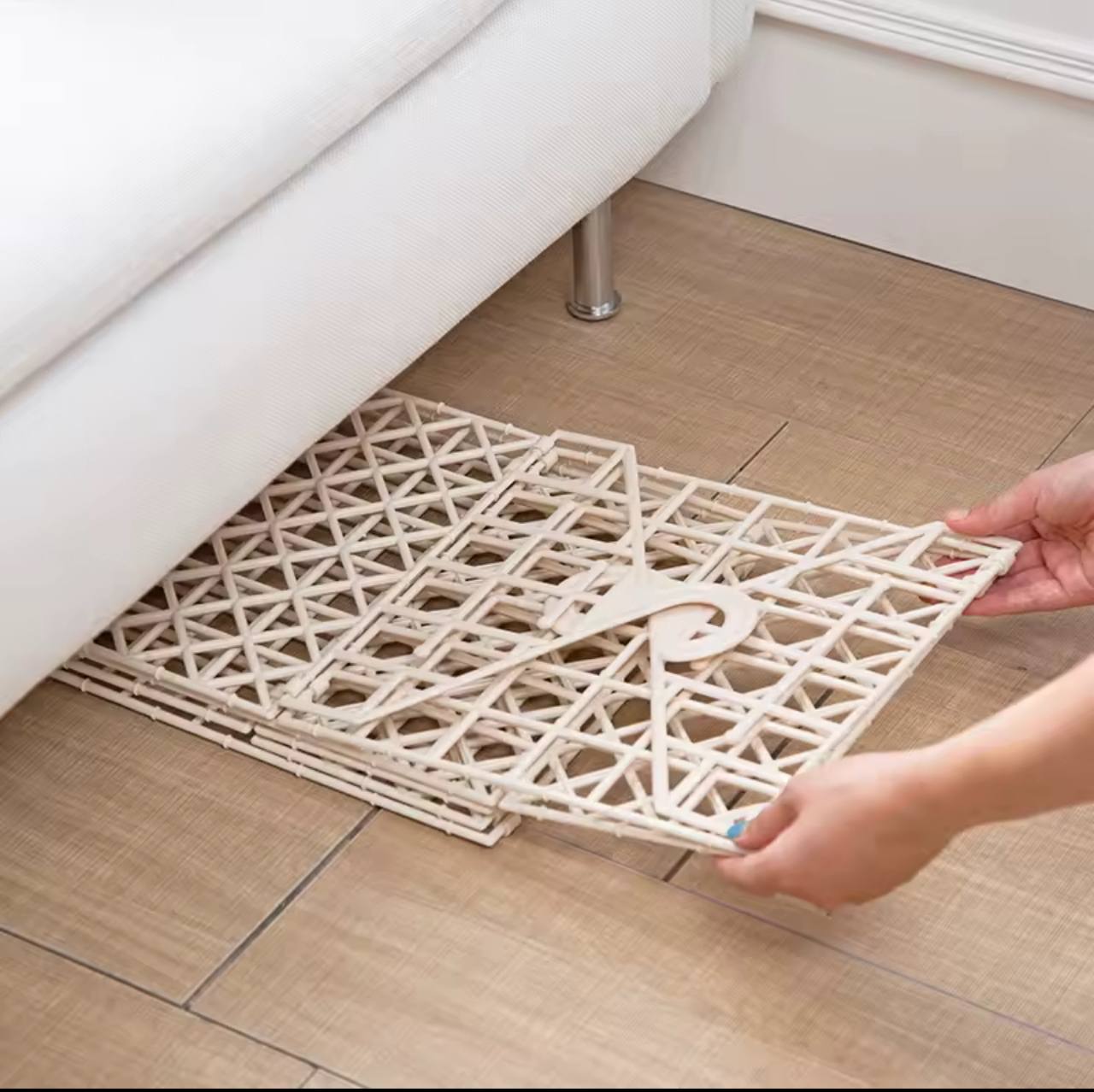 5 layer wardrobe folding clothes storage rack