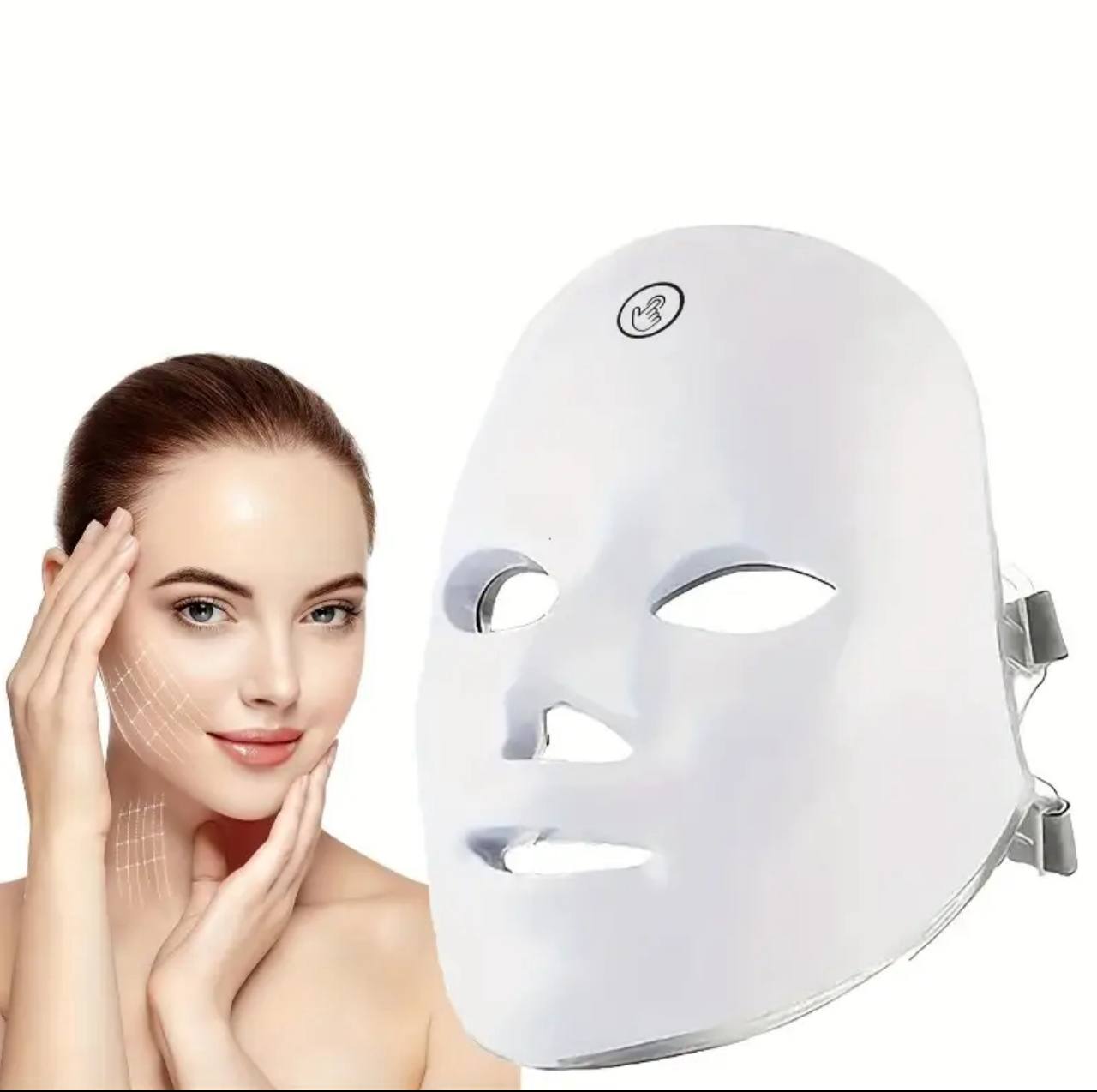 Wireless Rechargeable FaciaI LED Mask Red Light