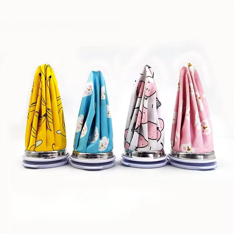 1pc Cartoon Hot Water Bottle Bag Dual Use Summer Ice Bag Reusable Knee Head Leg Relief Pain Ice Bag Hand Warmer Household Items