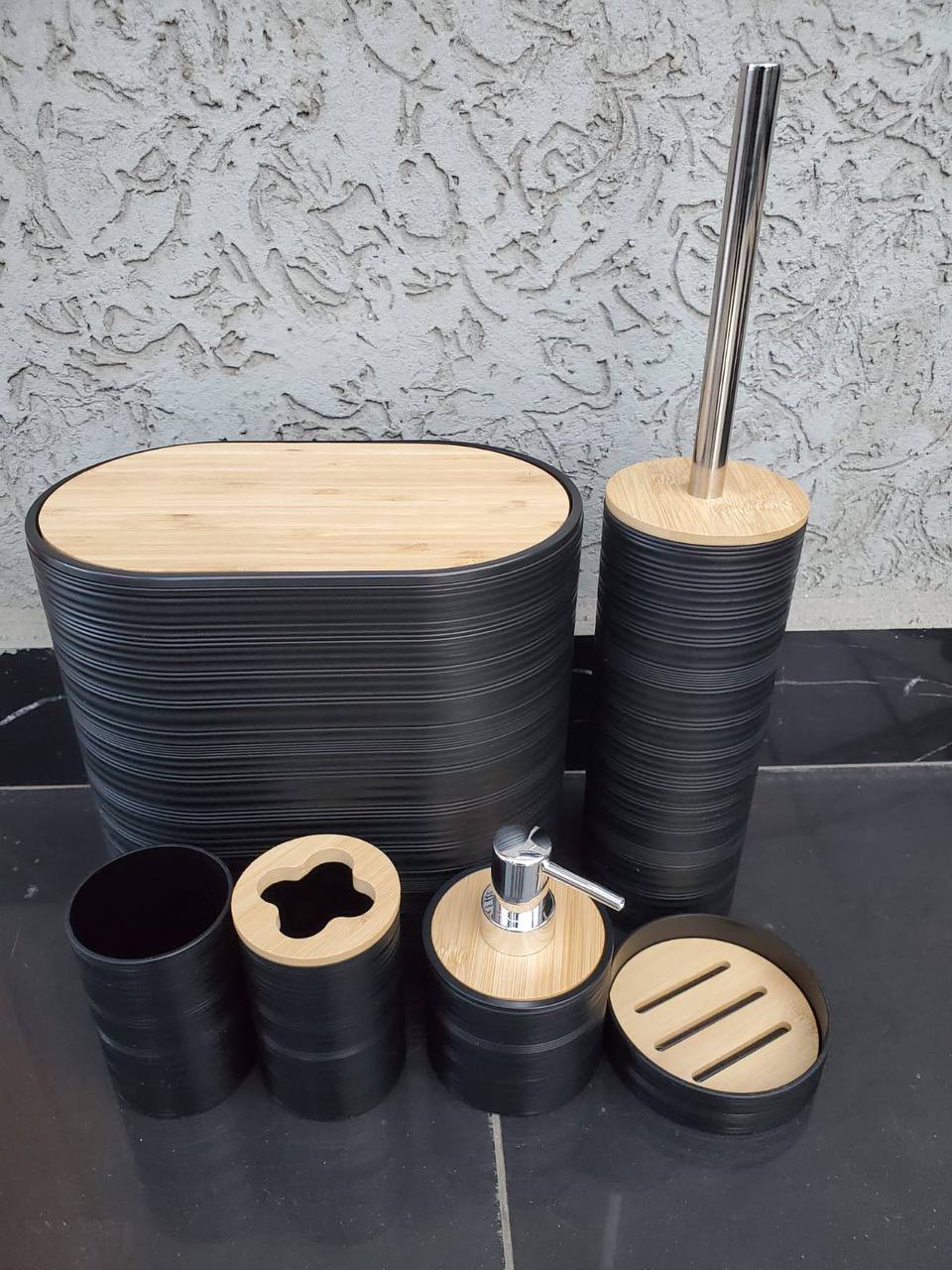 6pcs Bathroom accessories set