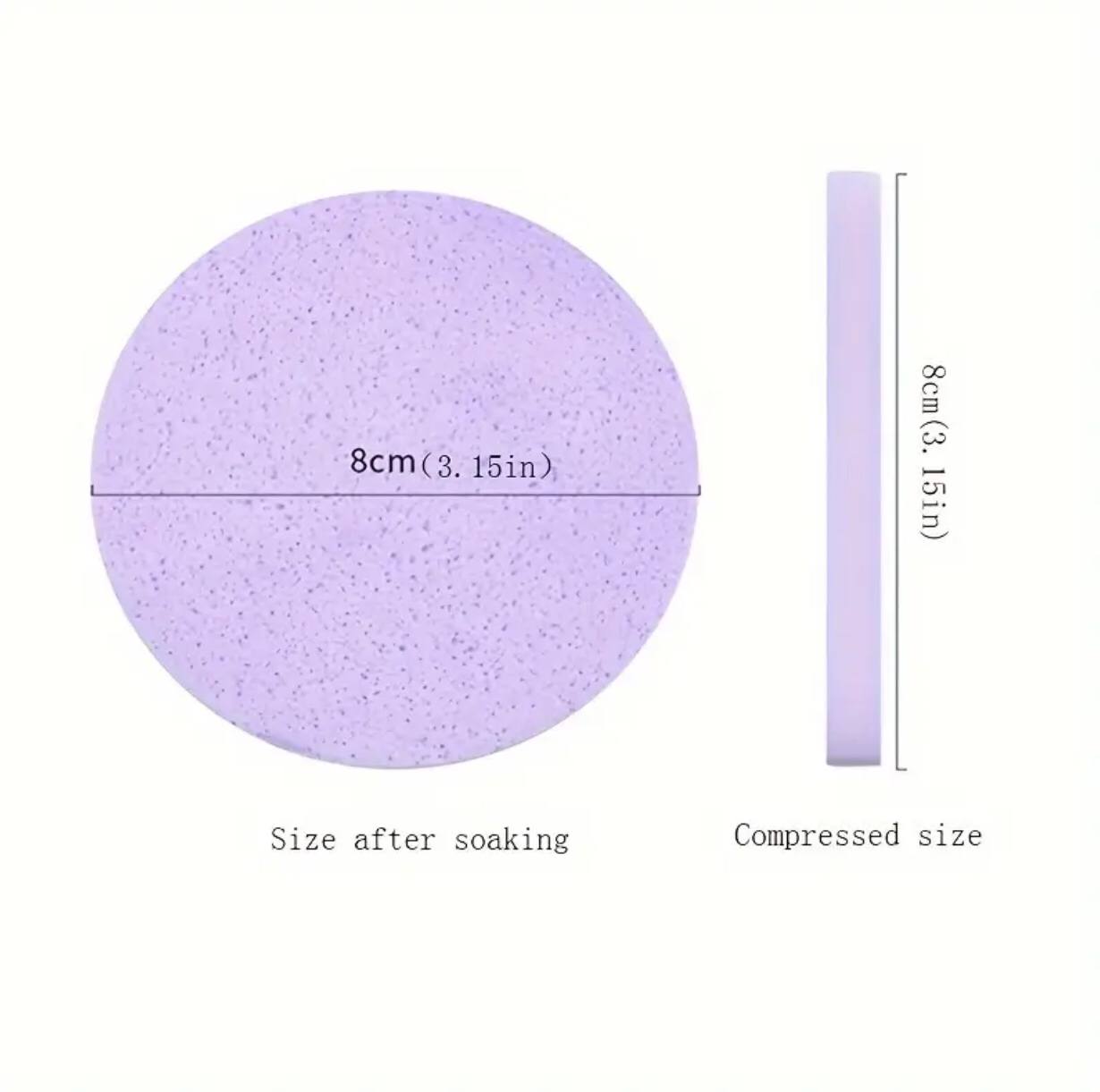 12pcs Set Face Compressed lean sponge makeup Facial Cleaner