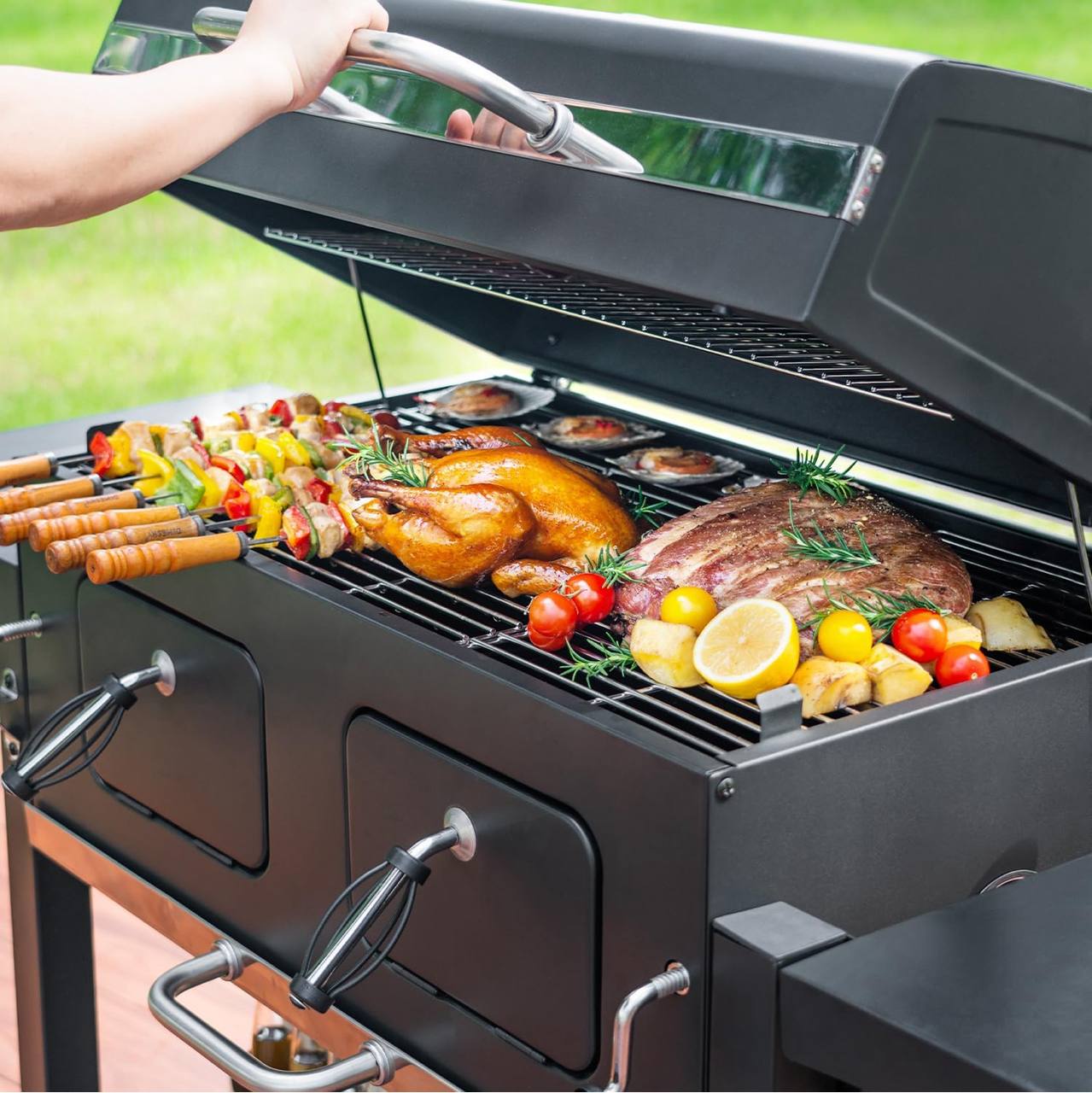 Outdoor Garden Barbecue Portable BBQ Grill