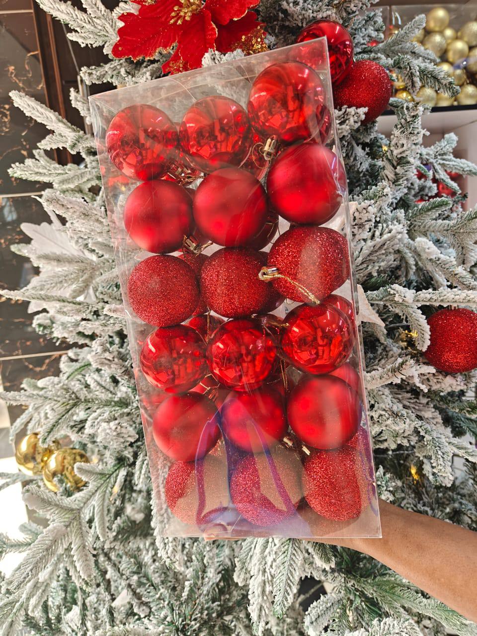 36pcs Christmas balls