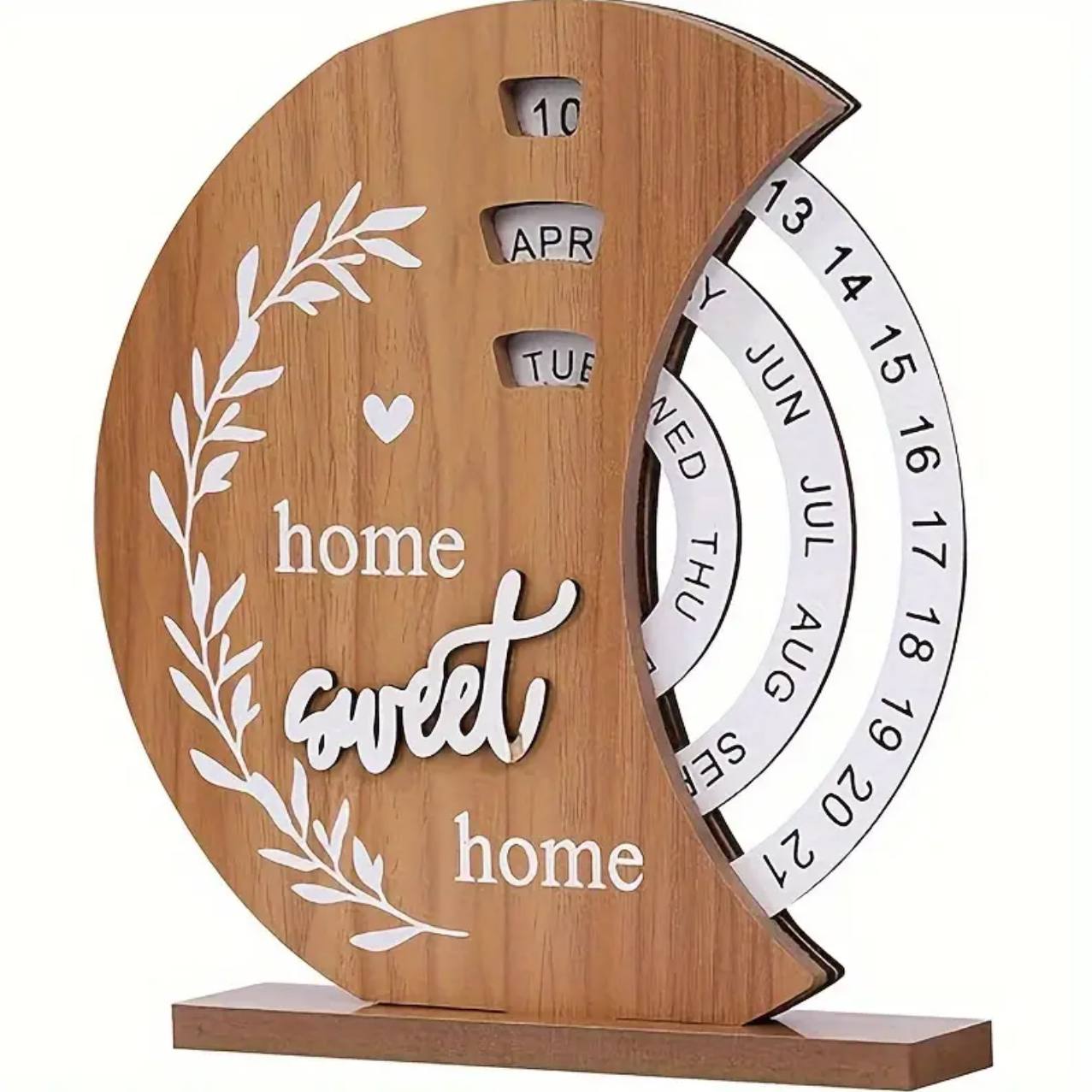 Wooden Creative Perpetual Calendar