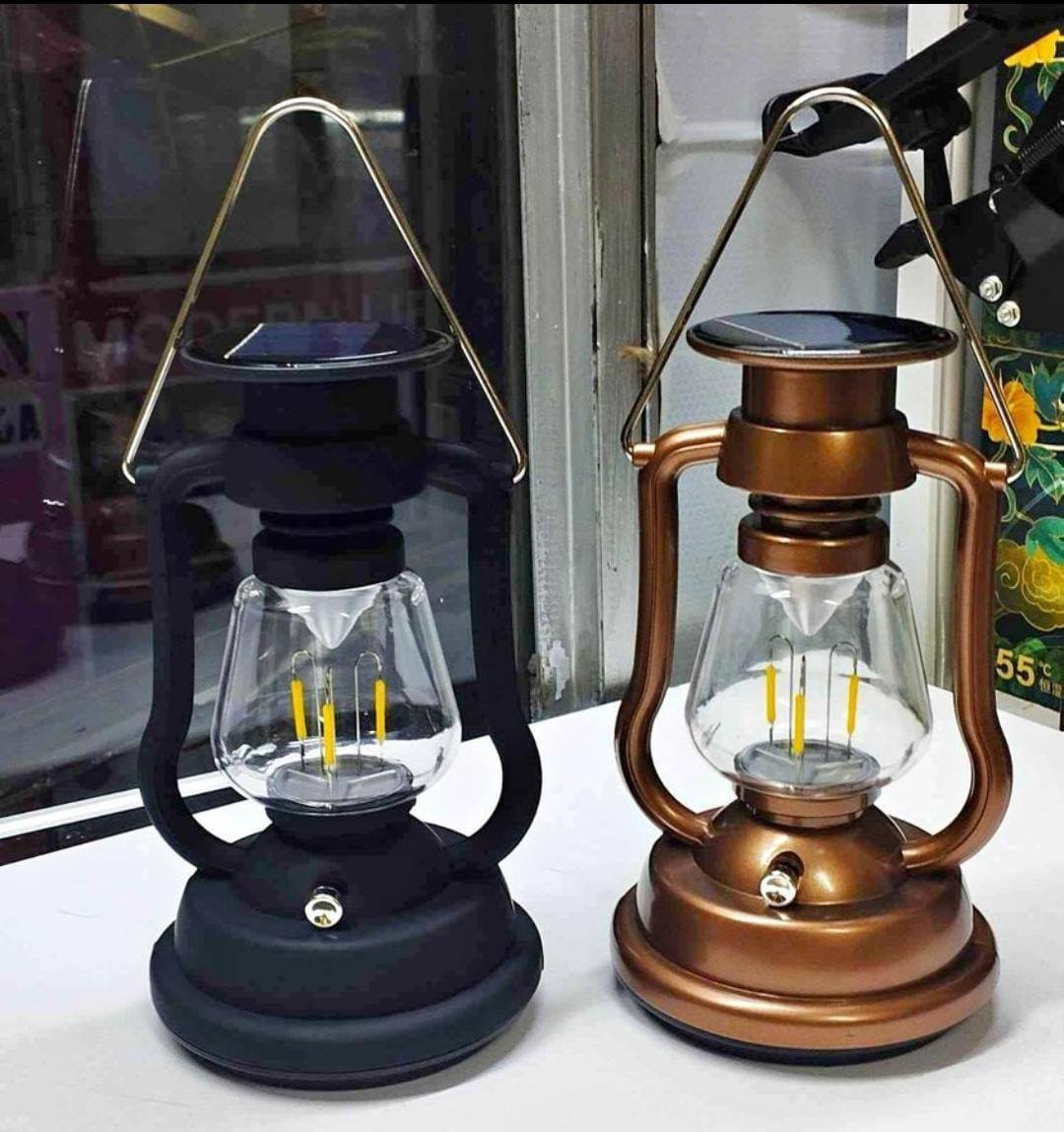 3 in 1 Solar/Rechargeable /Manual Lantern Lamp