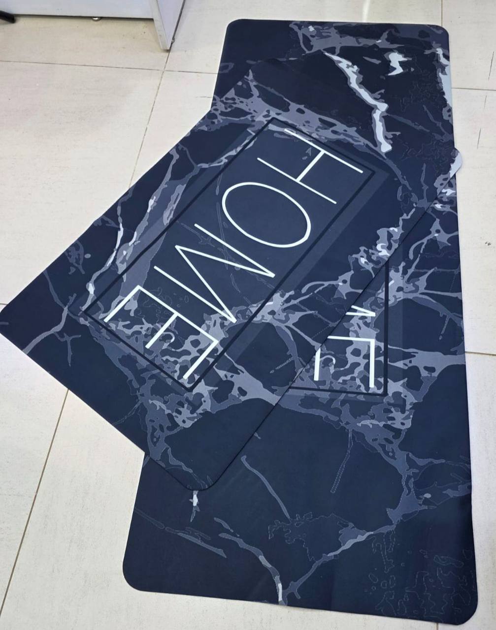 2 pc rubber kitchen mats