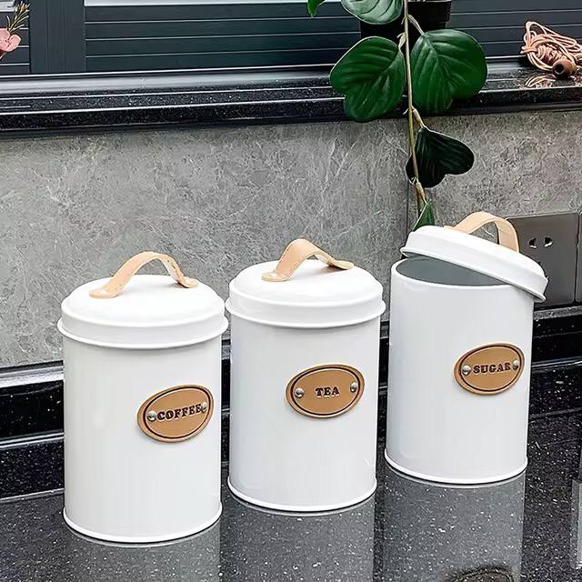 3pc Alloy Canister Set