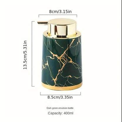 Marble soap pump / dispenser