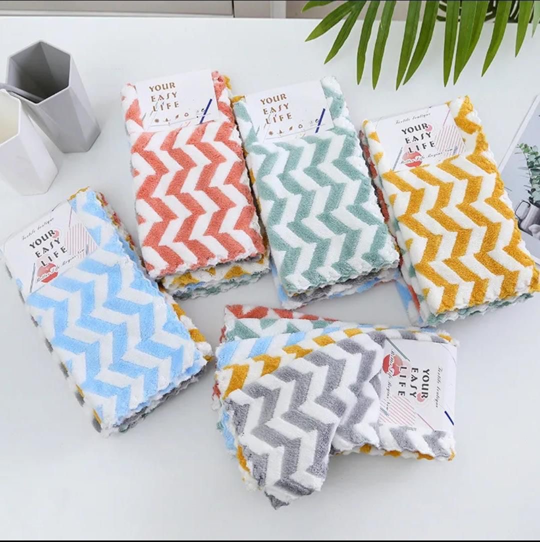 High quality microfiber kitchen towels 5pcs