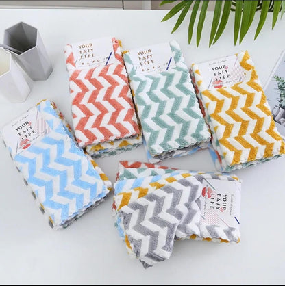 High quality microfiber kitchen towels 5pcs