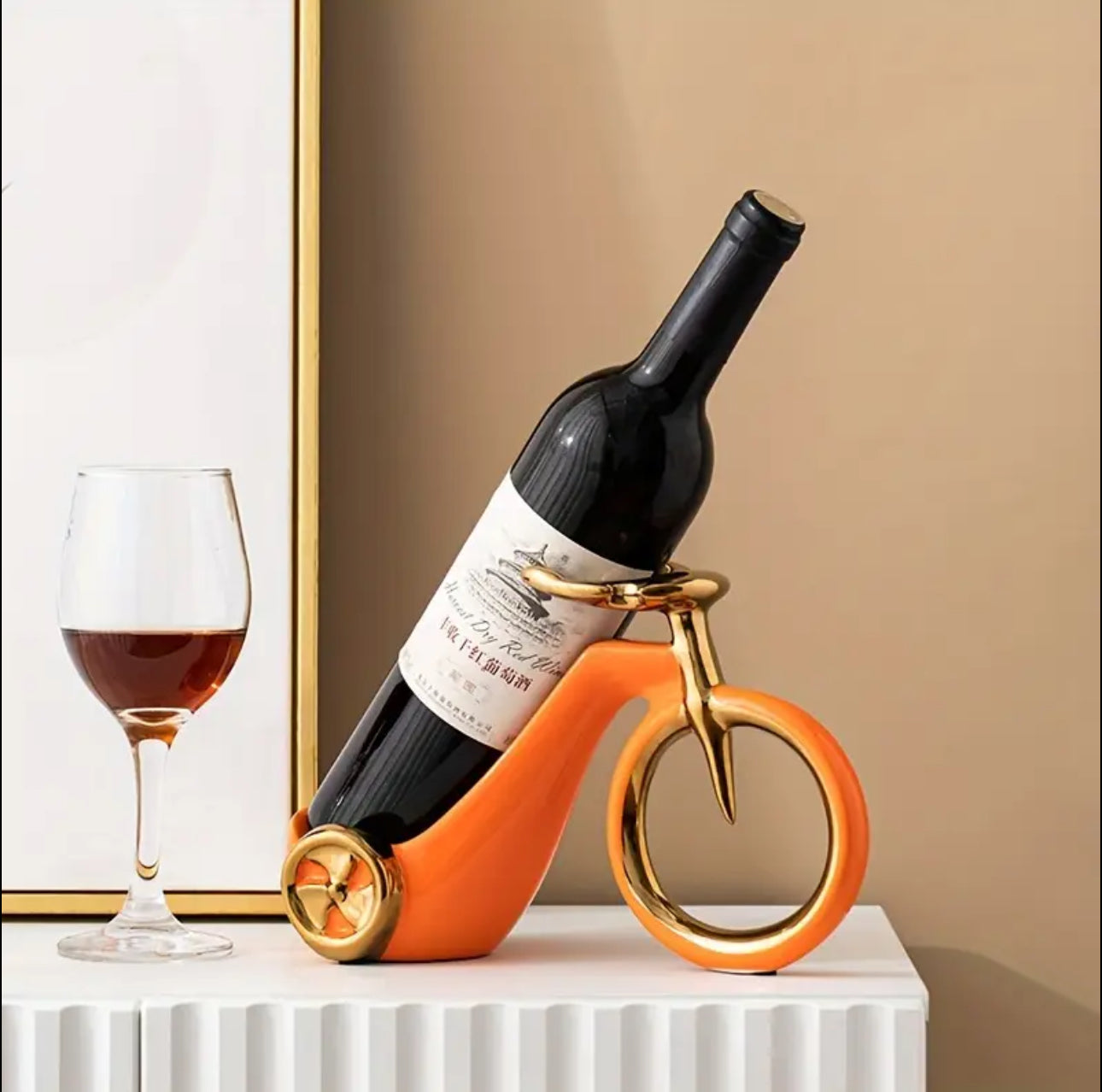 Luxury home decor wine rack