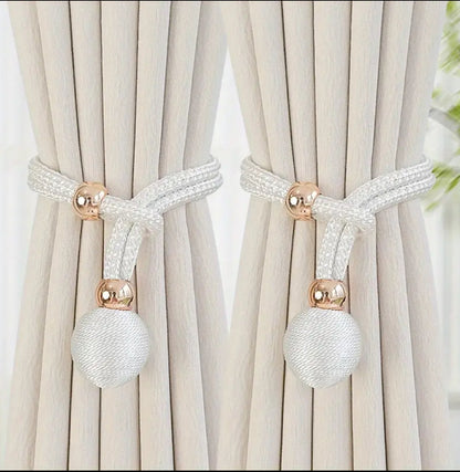2pc Curtain holder buckle rope