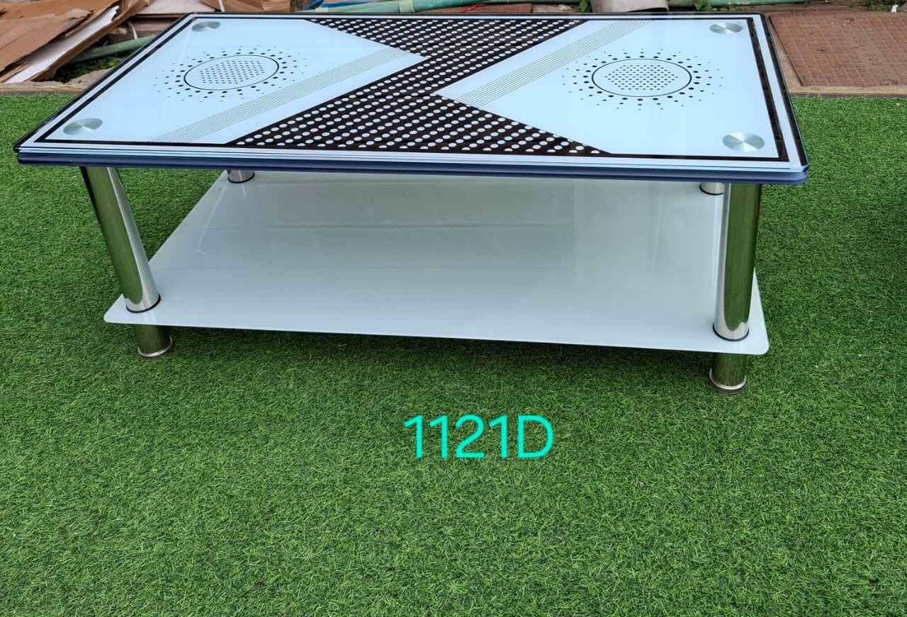 Heavy glass coffee table