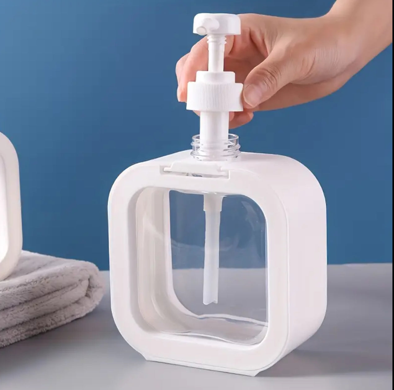 Refillable Soap pump / Dispenser