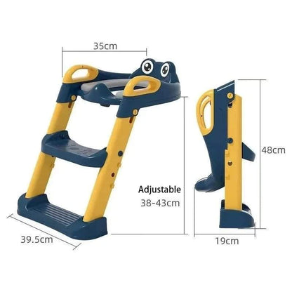 KIDS TRAINING TOILET SEAT TRAINER WITH PVC CUSHION/SOFT PAD