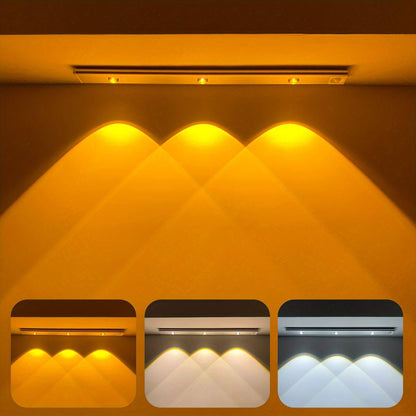 Usb Rechargeable LED Smart Motion Sensor Light Strip / Under Cabinet Lighting strip