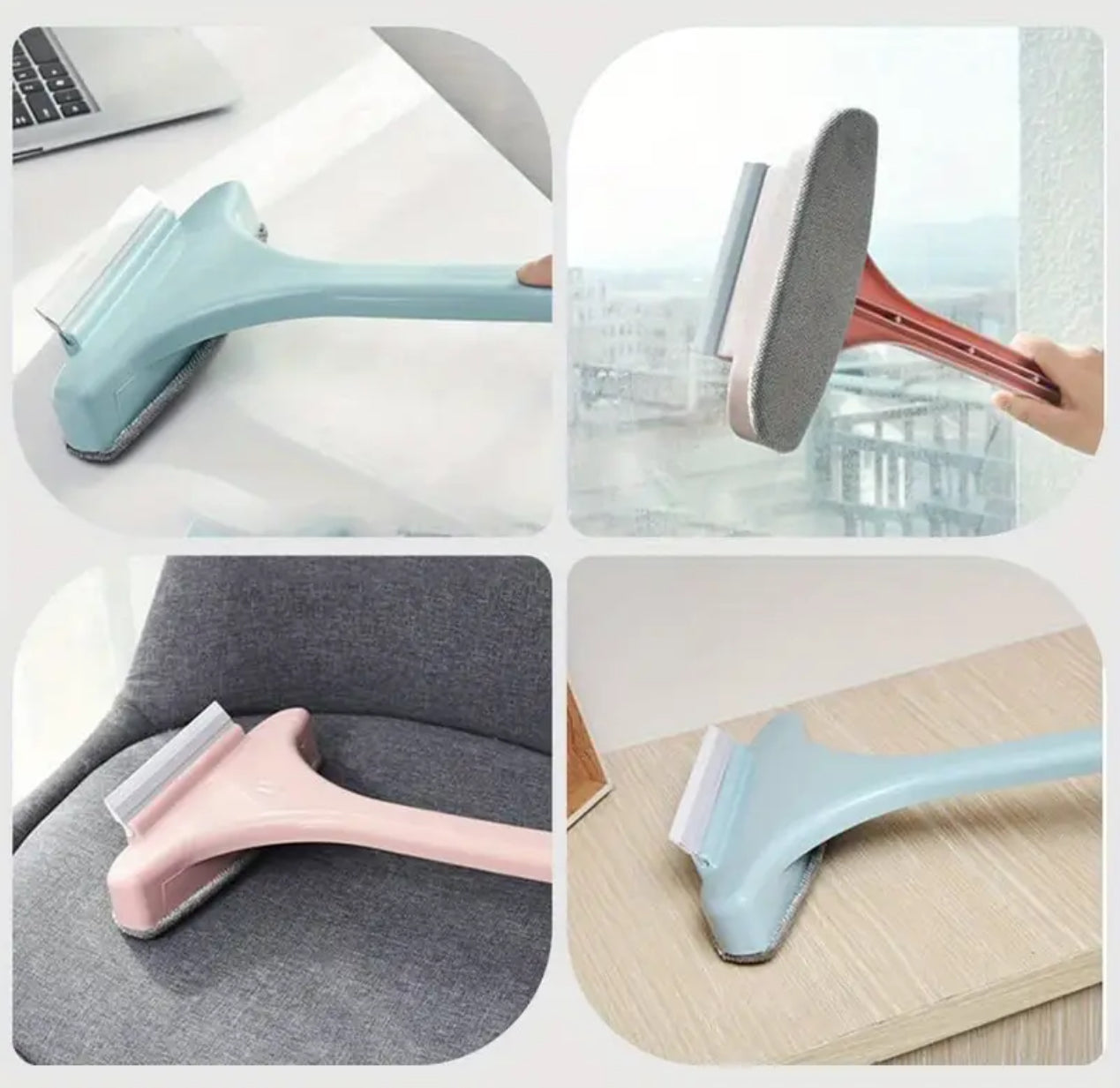 Multi-Function Mesh Screen Cleaner/Window Screen Cleaner