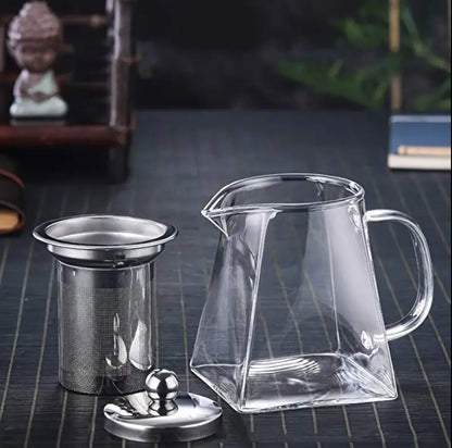 Borosilicate Glass Tea Pot  with Infuser