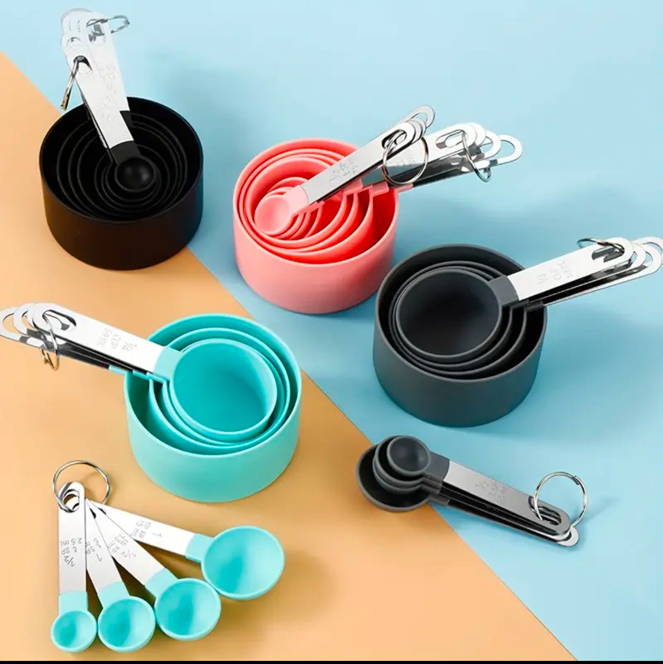8pcs Multipurpose measuring spoons/Cups