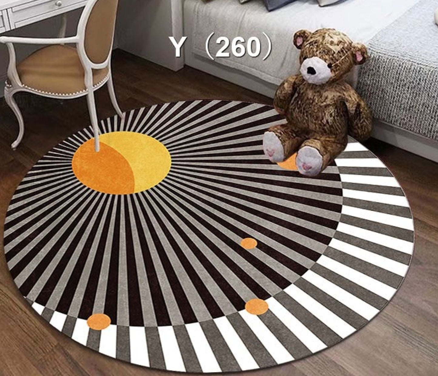 Super Soft Fluffy Round Mat