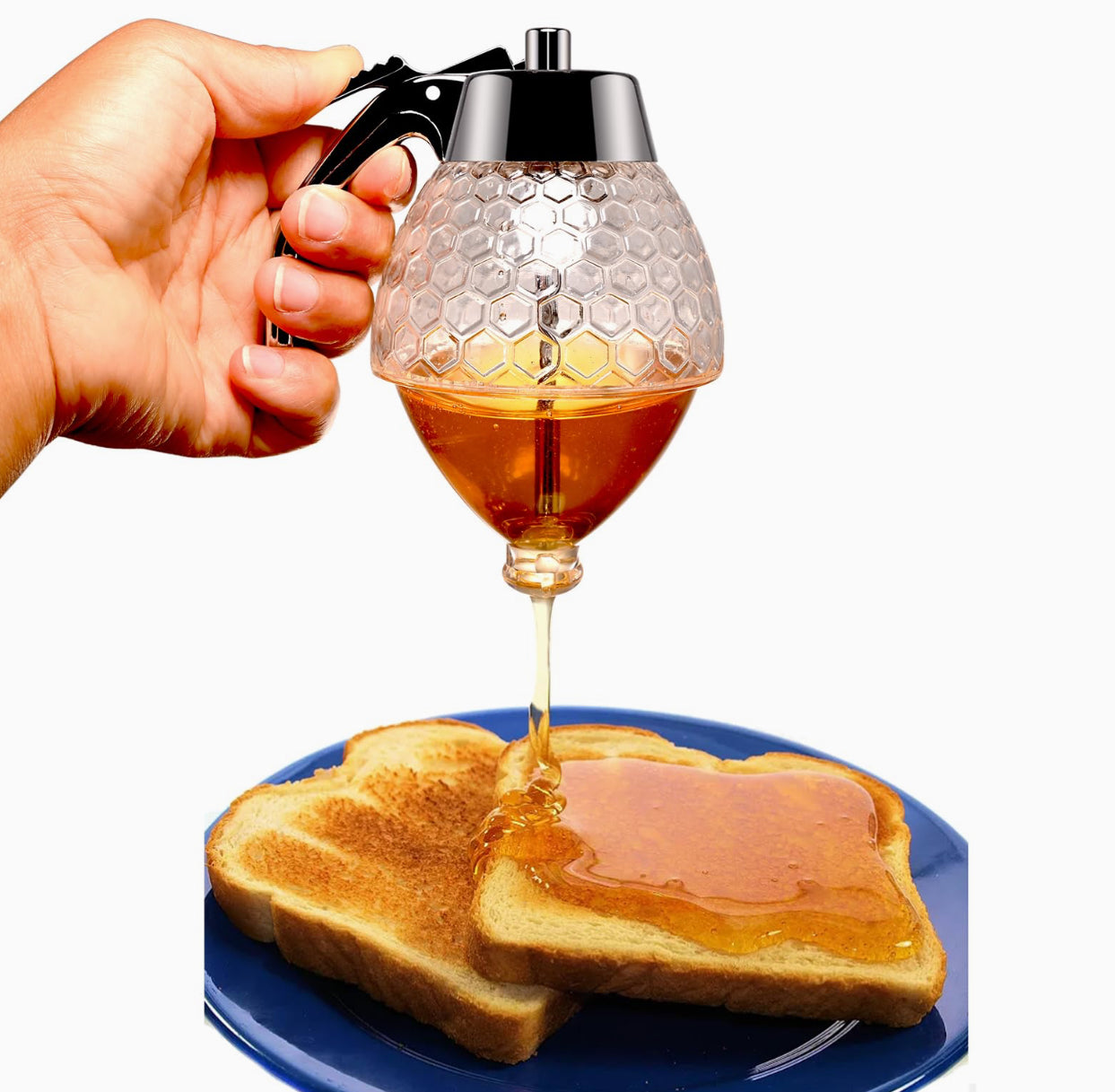 High quality 200ml honey dispenser with storage stand