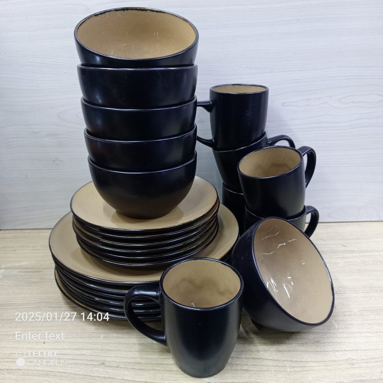 24pcs ceramic dinner