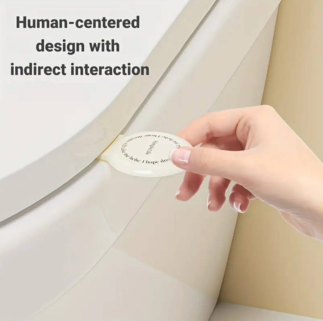 Adhesive Toilet Seat Lid Lifting Device