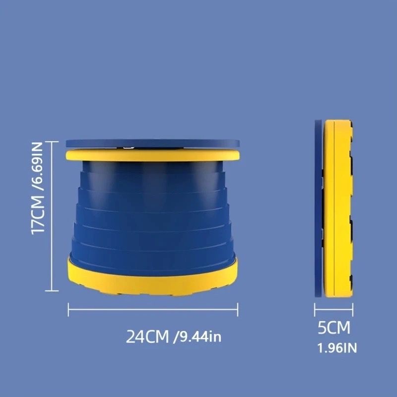 Baby Travel Collapsible Potty Toilet + Free Roll of disposable bags-