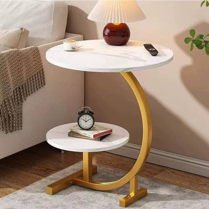 2 Tier Luxury Y-Shaped Side Table