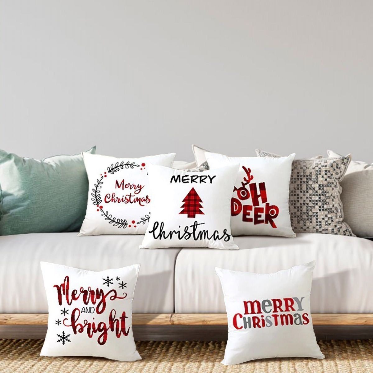 Decorative Christmas Pillow Covers