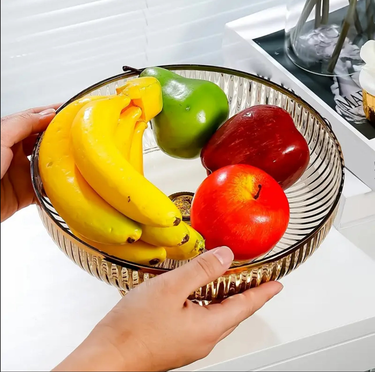 Vintage fruit bowl
