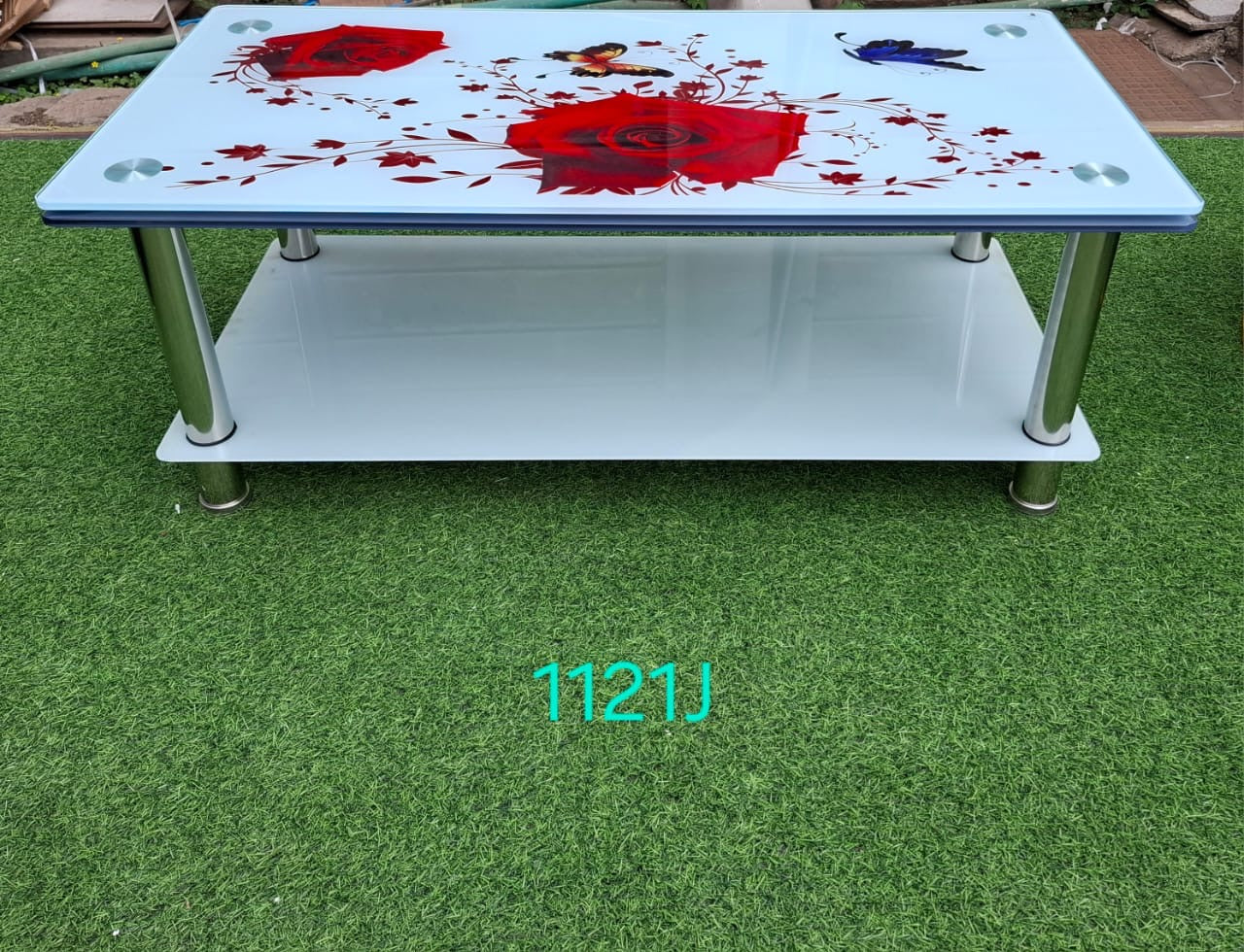 Heavy glass coffee table