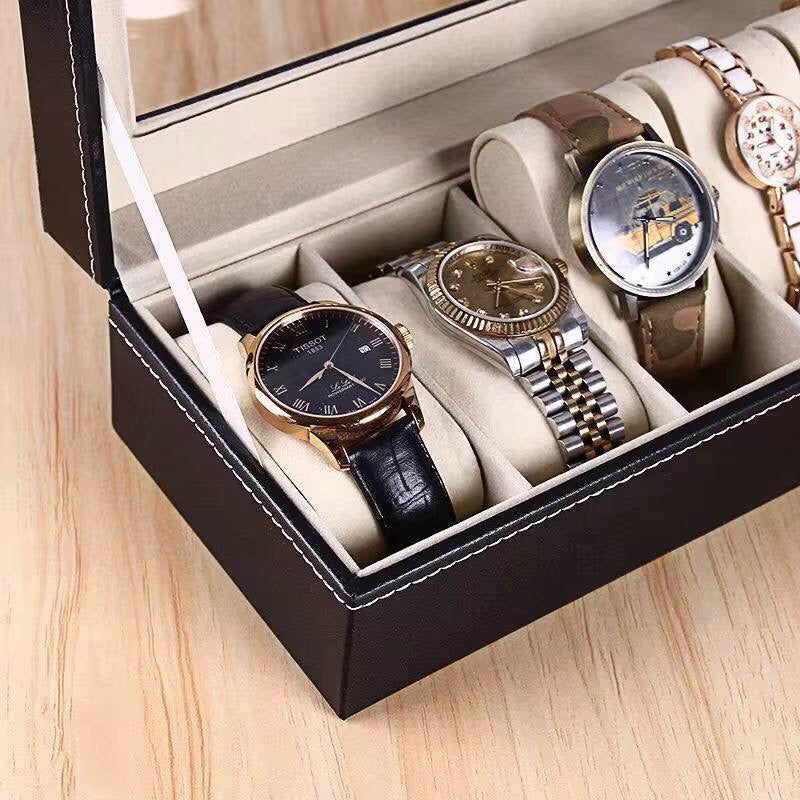 6 slot watch box