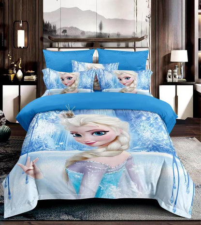 Unbinded cartoon themed kids duvet